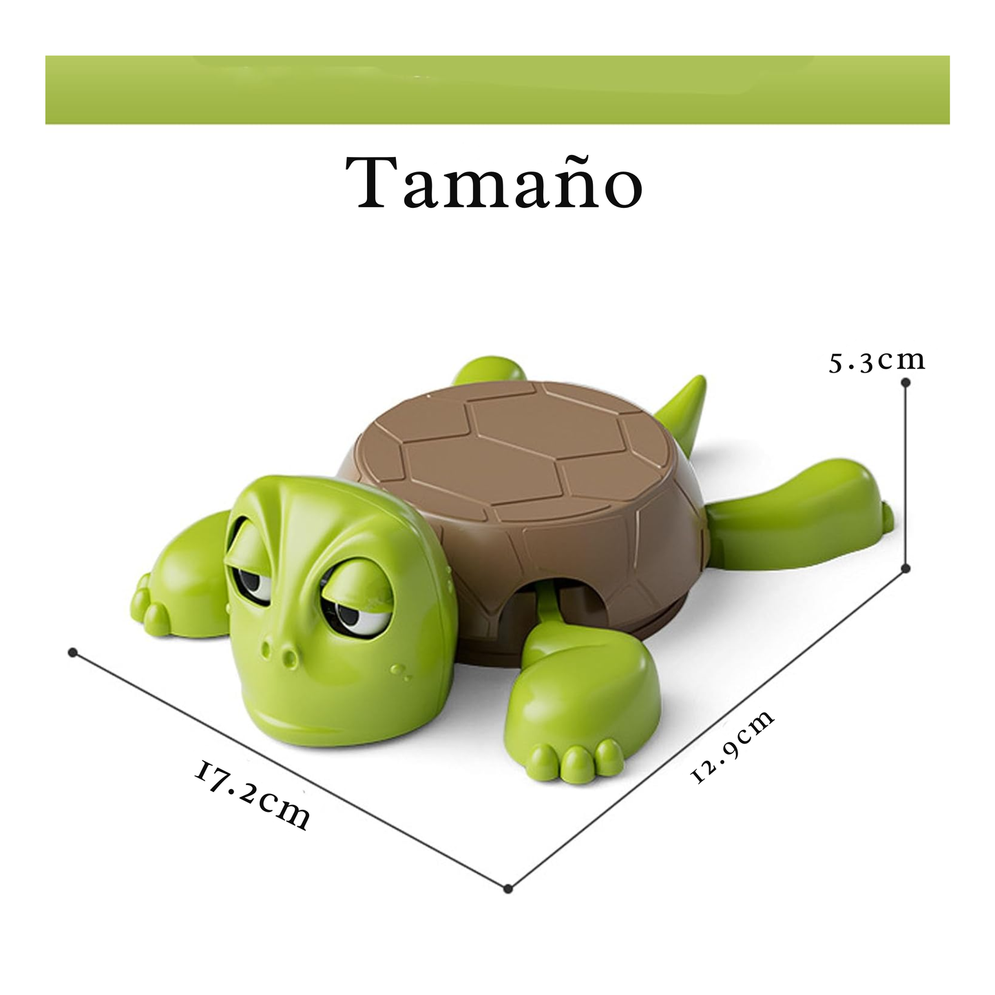 Portavasos de tortuga divertido
